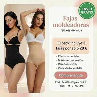 Pack 3 Fajas Moldeadoras