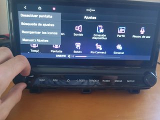 Pantalla navegador GPS Kia Ceed Proceed CD