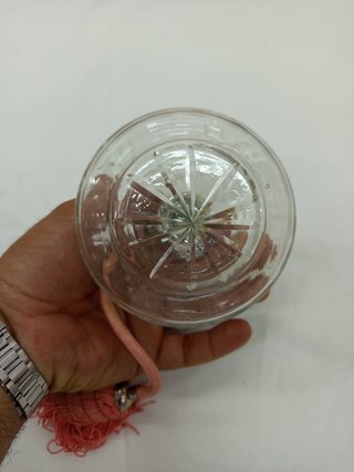 Perfumador Vintage Cristal y Metal