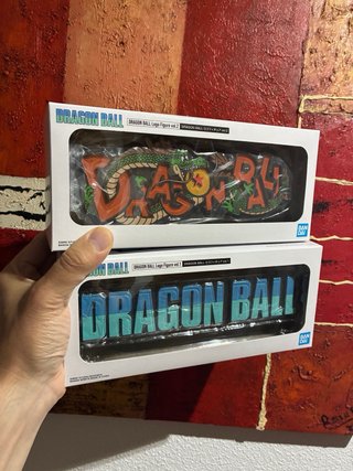 Dragon Ball logo figure vol 1 y 2
