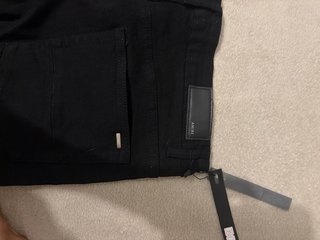 Pantalones Amiri Negros con Serpiente