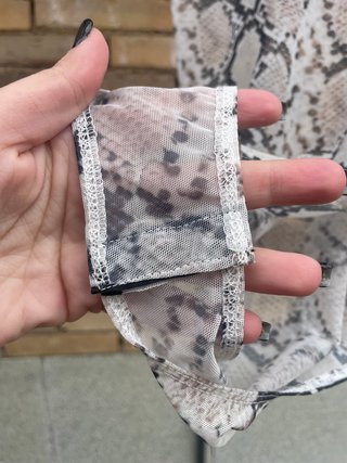 Body estampado serpiente Lefties Talla S