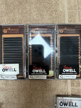 Lote Extensiones Pestañas Seena Owell