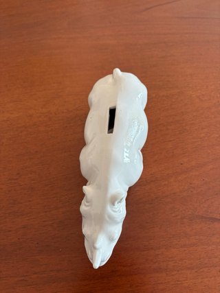 Rinoceronte salvadanaio ceramica vintage