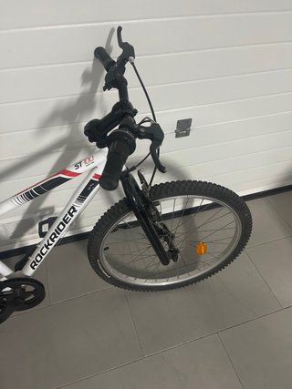 Bicicleta Rockrider ST 100 Bianca