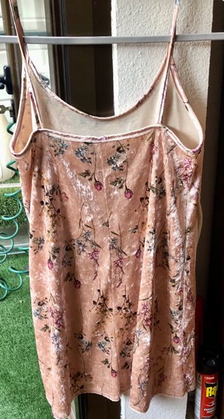 Vestido floral rosa