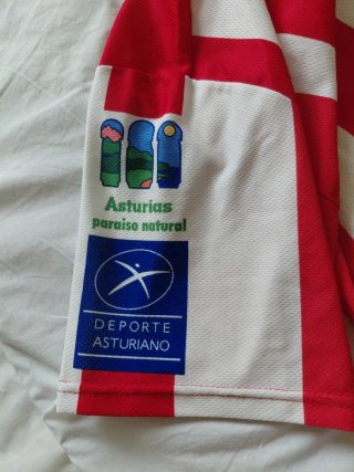 Camiseta Sporting Gijón Talla M (Réplica)