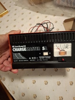 Cargador Batería Einhell CHARGEMASTER 6/12V