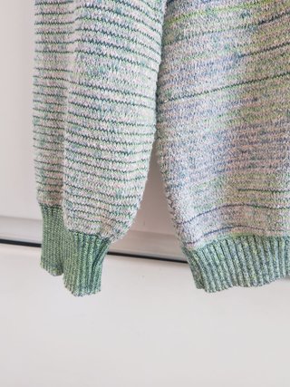 Maglione Vintage Monteverdi Tg. M cotone righe