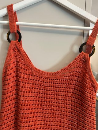 Vestido de verano naranja