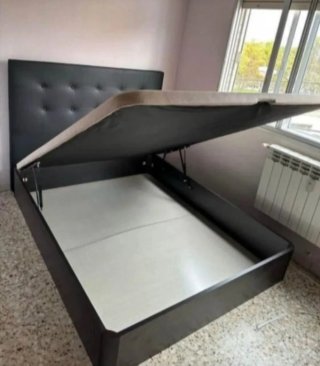 ✅Cama canape Canapé abatible y colchón con envío