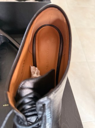 Botines Dries Van Noten Negros con Cordones