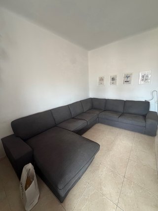 Sofá esquinero Kivik Ikea gris