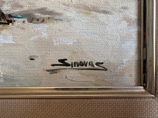 Quadro a olio Luis Sinovas
