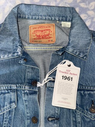 Chaqueta Levi's 1961 Type III Vaquera Vintage