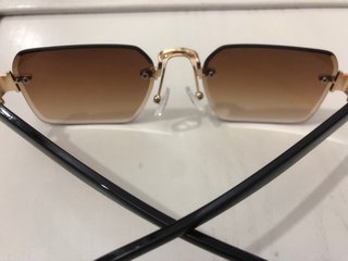 Occhiali da sole donna marroni/oro