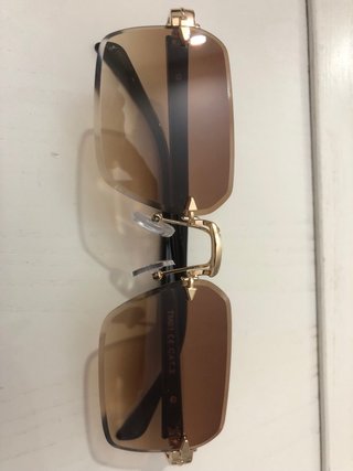 Occhiali da sole donna marroni/oro