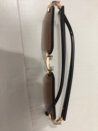 Occhiali da sole donna marroni/oro