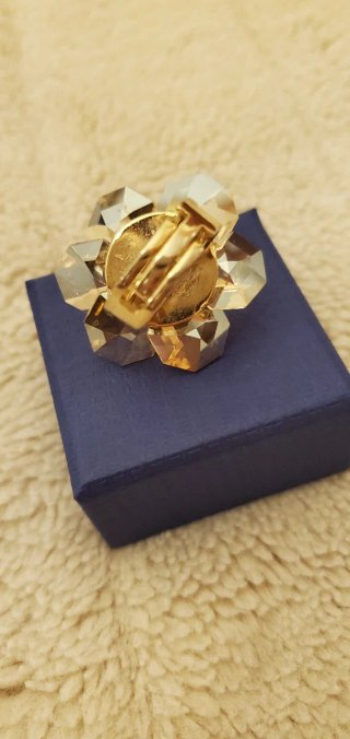 Anello fiore Preciosa oro giallo