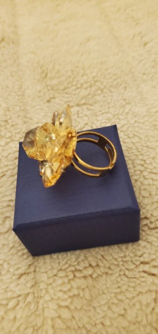 Anello fiore Preciosa oro giallo