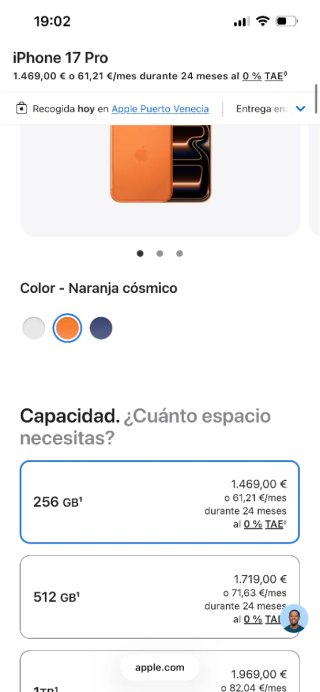 iPhone 17 Pro Max 256GB NUOVO!! GARANZIA// CAMBIO
