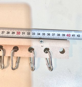 Lote 2 Percheros Ganchos Madera y Metal