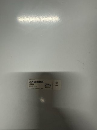 Espejo Redondo Blanco Ikea Langesund