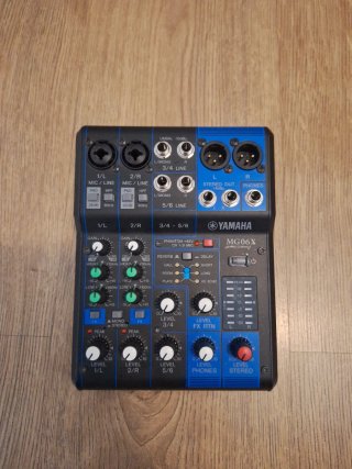 Mesa de Mezclas Yamaha MG06X