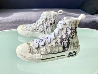 Botas Dior B23 Sneaker Caña Alta Lona .