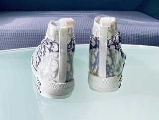Botas Dior B23 Sneaker Caña Alta Lona .