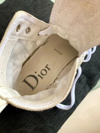 Botas Dior B23 Sneaker Caña Alta Lona .