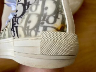 Botas Dior B23 Sneaker Caña Alta Lona .