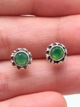 Pendientes Plata 925 Peridoto