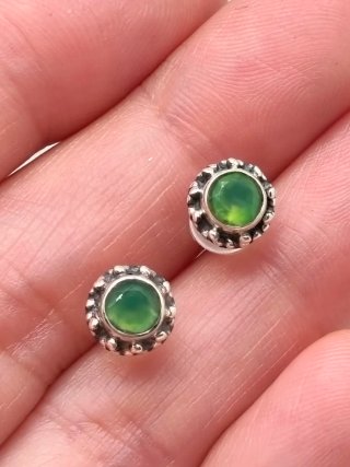 Pendientes Plata 925 Peridoto