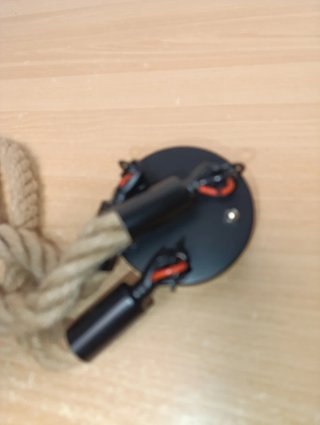 Lámpara Colgante Cuerda de cáñamo