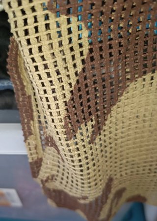 Vestido camuflaje malla talla única