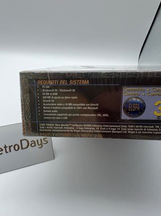 Star Trek New Worlds PC bigbox vintage sealed