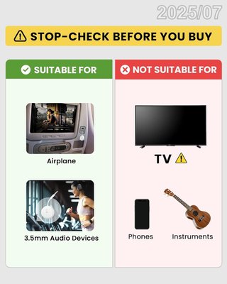 AVANTREE Adaptador Bluetooth Jack 3,5mm SoundJetR1