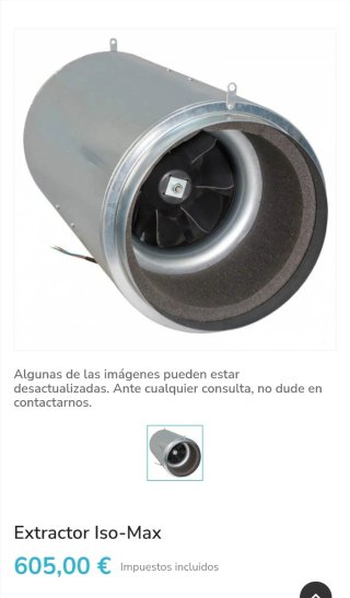 Extractor Iso-Max
