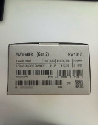Ray-Ban Meta Wayfarer (Lentes Normales) ¡Nuevas!