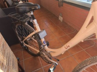 Bicicleta LIV Sedona Beige/Rosa Claro