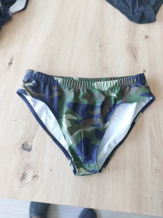 Pack 3 bañadores slip talla M