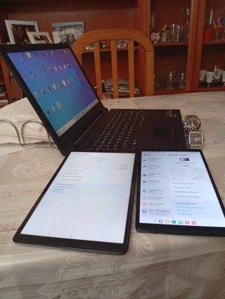 Pec Lenovo 2 relojes Casio y 2 Tablets Samsung Gal