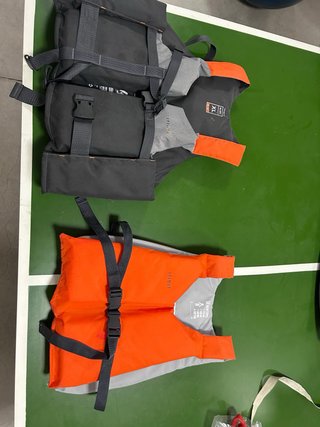 Kayak Tándem Galaxy 3.7m + Carro Inox + Chalecos