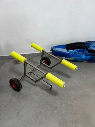 Kayak Tándem Galaxy 3.7m + Carro + Chalecos+Remos