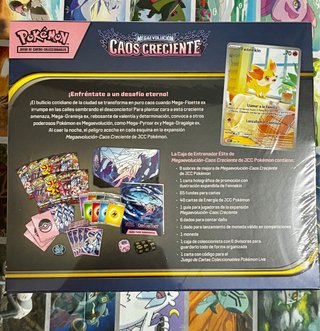 Caja Entrenador Élite Caos Creciente Pokémon ES