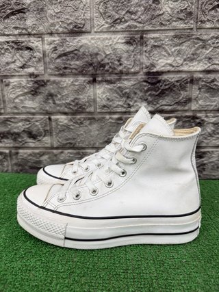 Converse Platform Bianche Tg 36