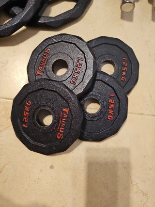 Juego de pesas Taurus
