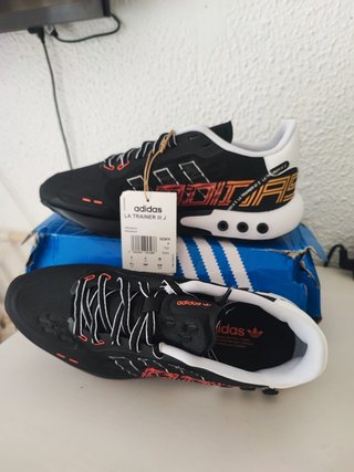 Adidas LA Trainer III J Zapatillas Negras Talla 38