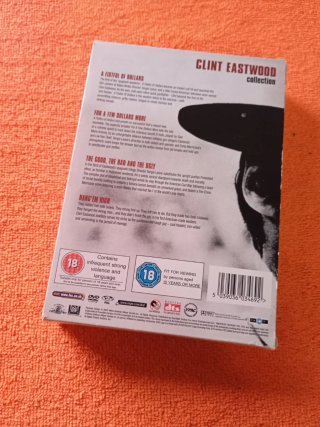 Colección DVD Clint Eastwood Westerns ⚠️en Inglés